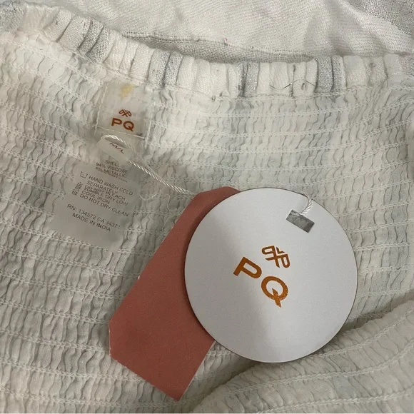 NWT PQ SWIM Victoria Cover-Up Dress Water Lily Size Small - Picture 7 of 7